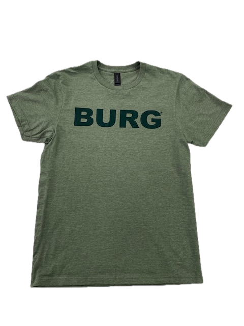 Burg Basic Green on Green T-Shirt
