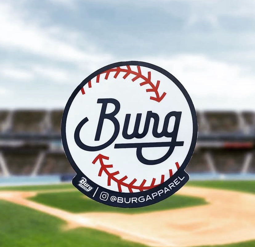 Burg Baseball Plastic Pin