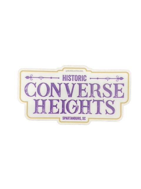 Converse Heights Sticker
