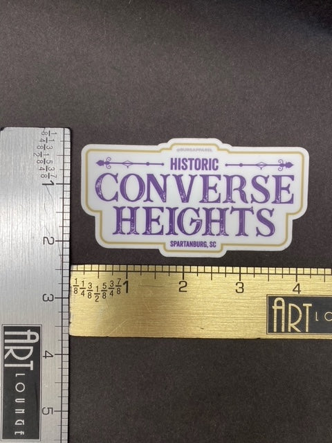 Converse Heights Sticker