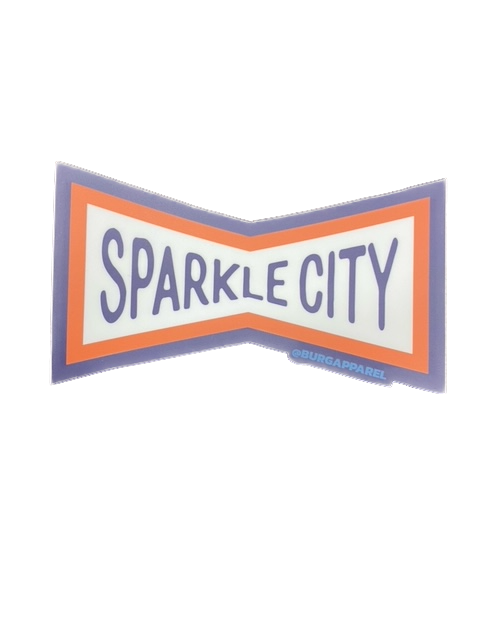 Sparkle City Sticker