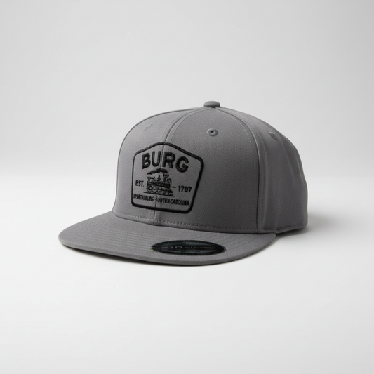 210 Fitted Burg Train Logo Hat