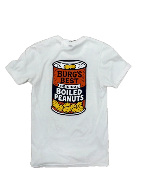 Burg's Best Boiled Peanuts White Tee