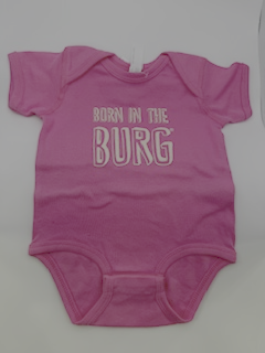 Born in the Burg Baby Onesie