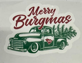 "Merry Burgmas" Sticker
