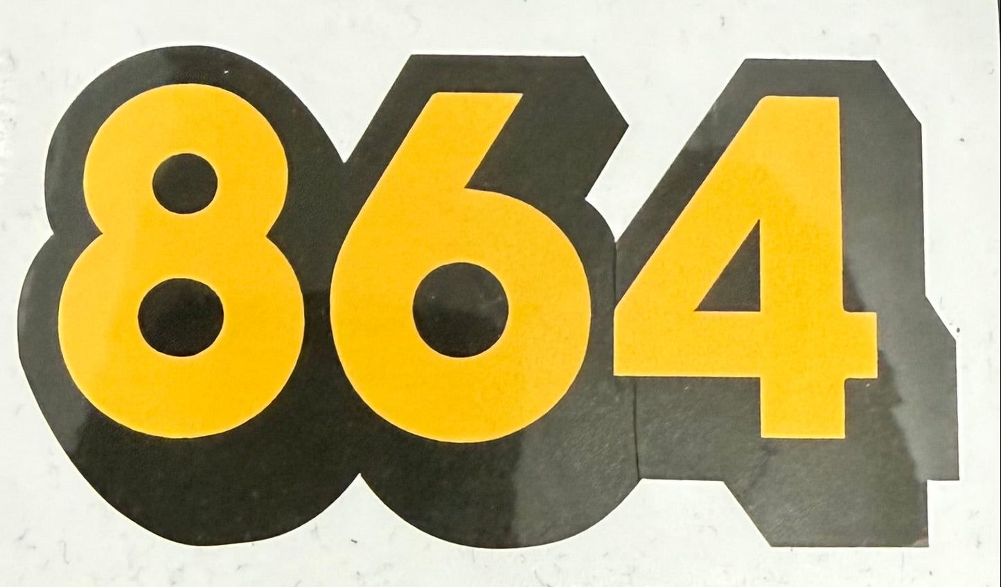 864 Sticker