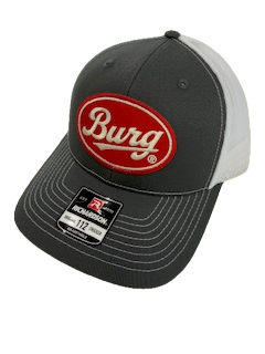Burg Red Patch Hat
