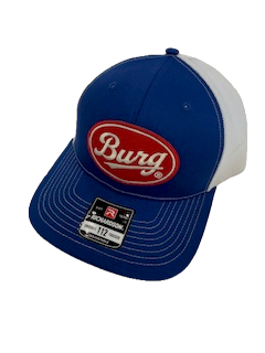 Burg Red Patch Hat