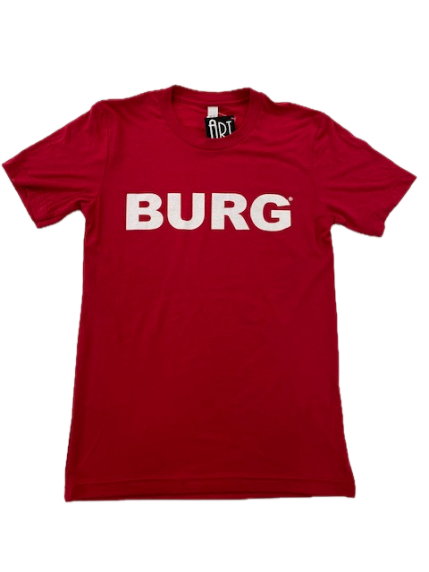 Basic Burg White on Red T-Shirt