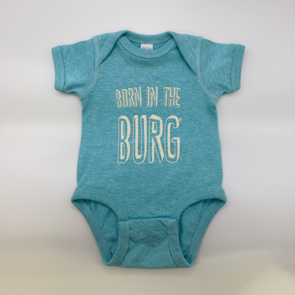 Born in the Burg Baby Onesie