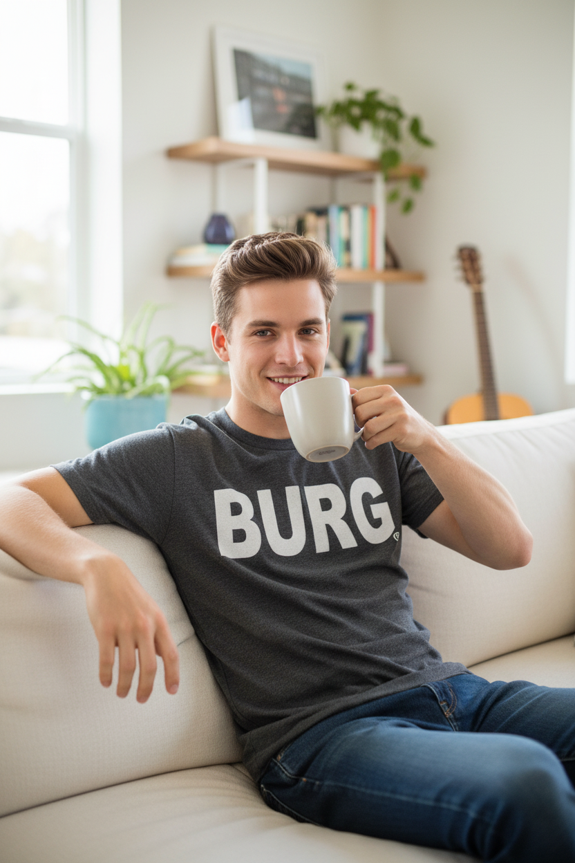 Burg Classic Tee Black