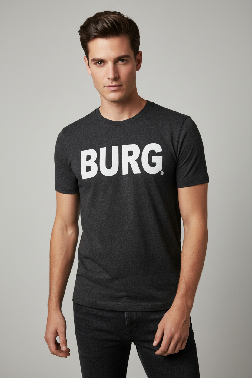 Burg Classic Tee Black