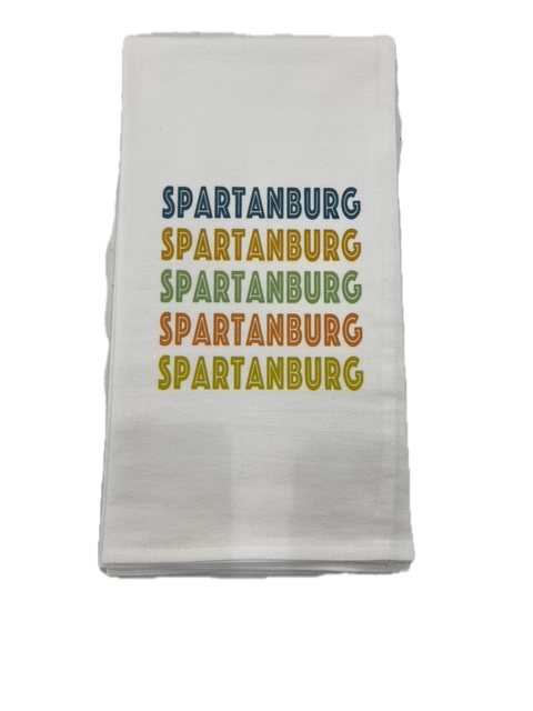 Spartanburg Tea Towel