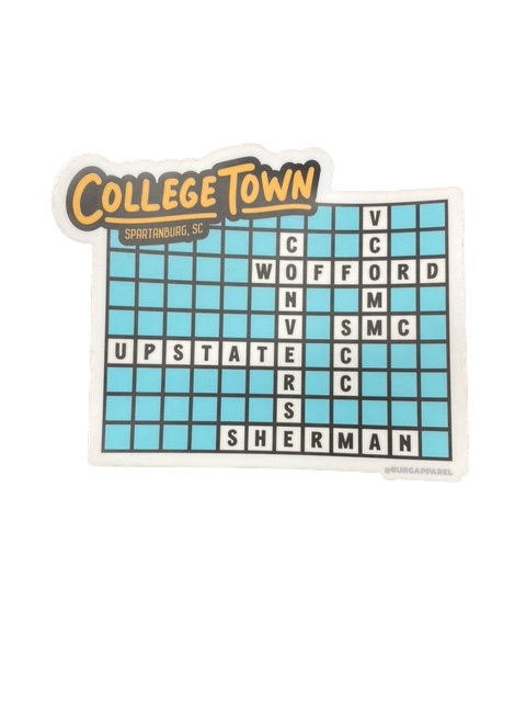 College Town Sticker