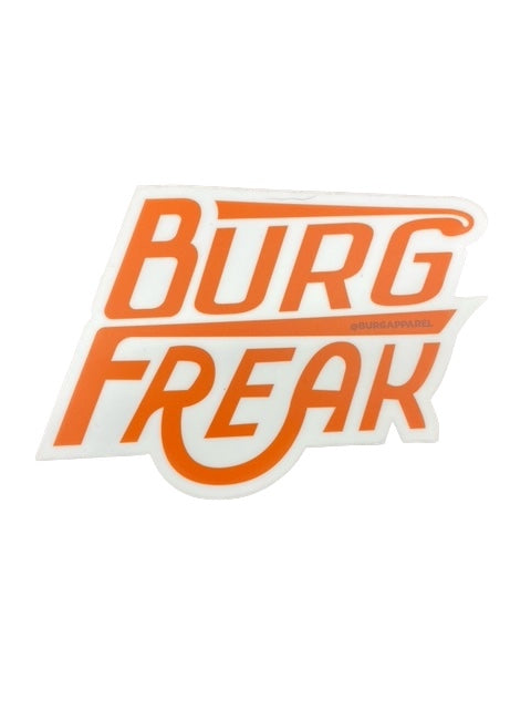Burg Freak Sticker