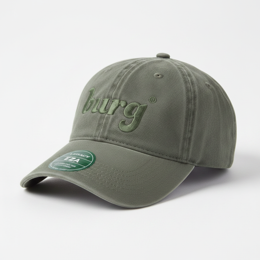 Studio shot of Legacy Burg Hat