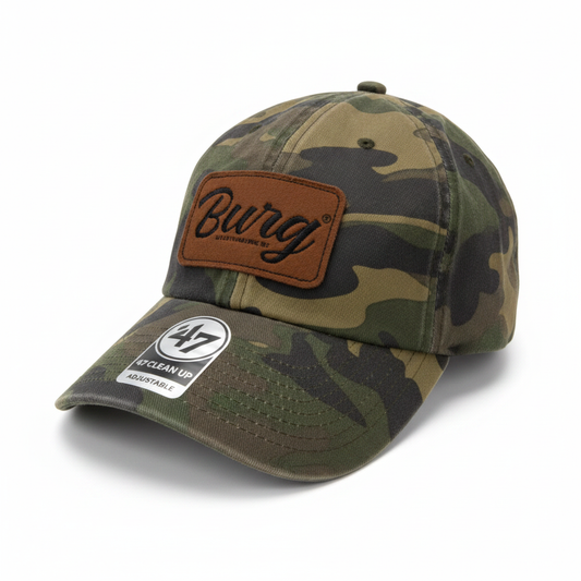 Studio shot of 47 Brand Burg Camo Hat