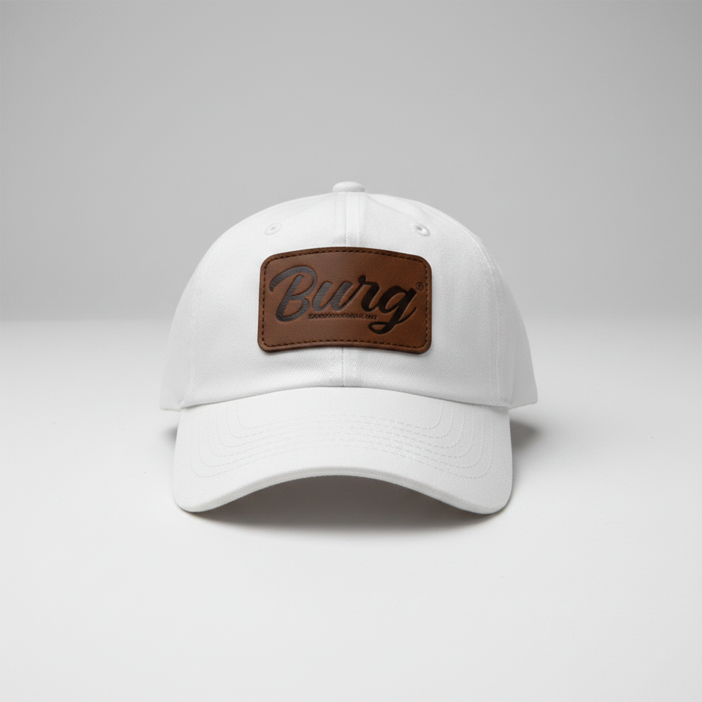 Kids Burg Brown Patch Hat