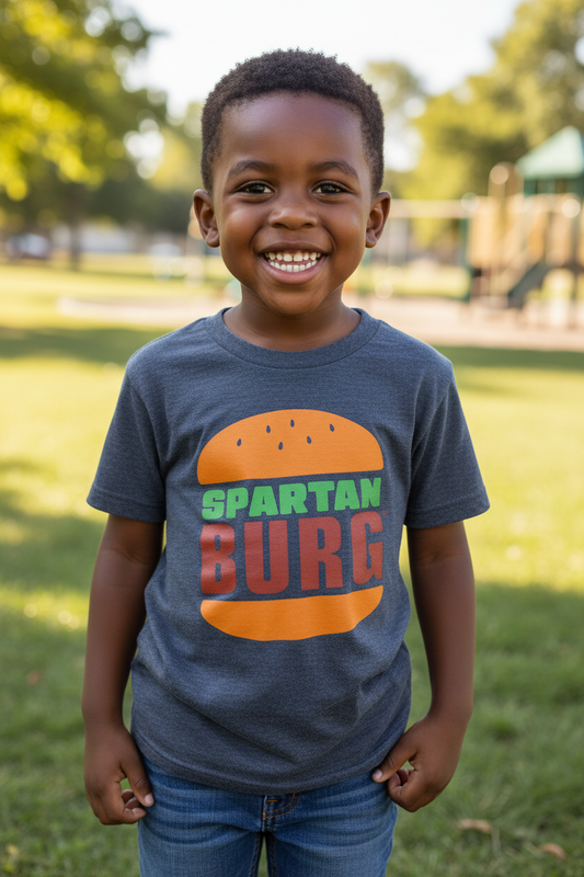 YOUTH Spartan BURG Hamburger T-Shirt