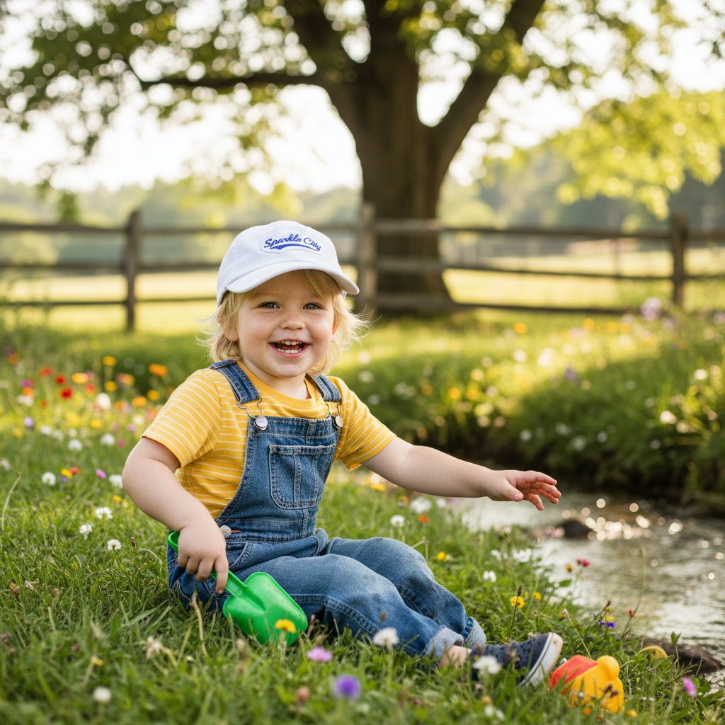 Sparkle City Kids Patch Hat