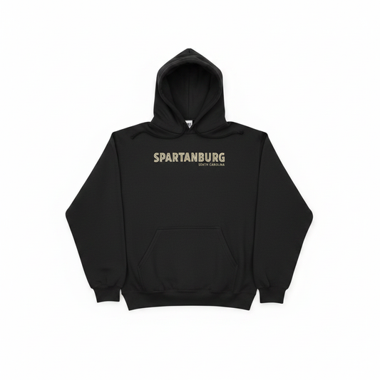 Spartanburg Hoodie Black - Studio