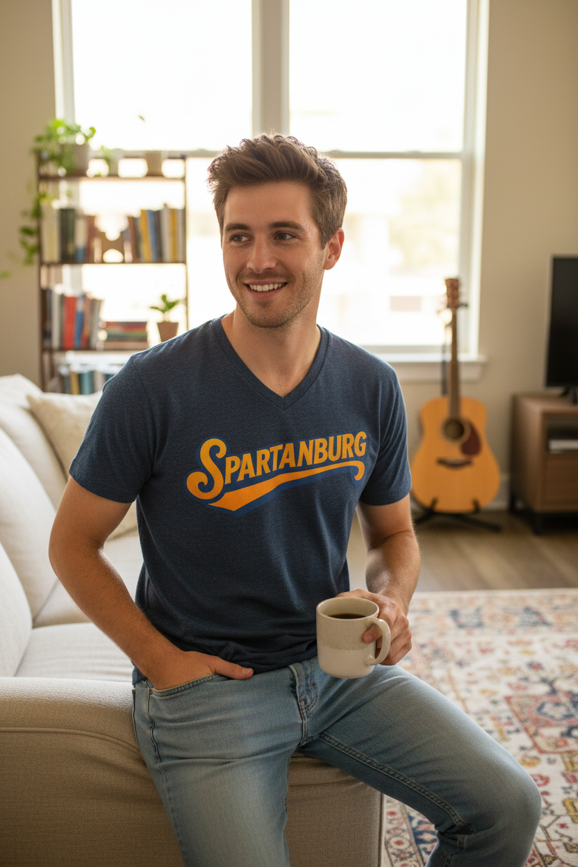 Spartanburg V Neck Tee