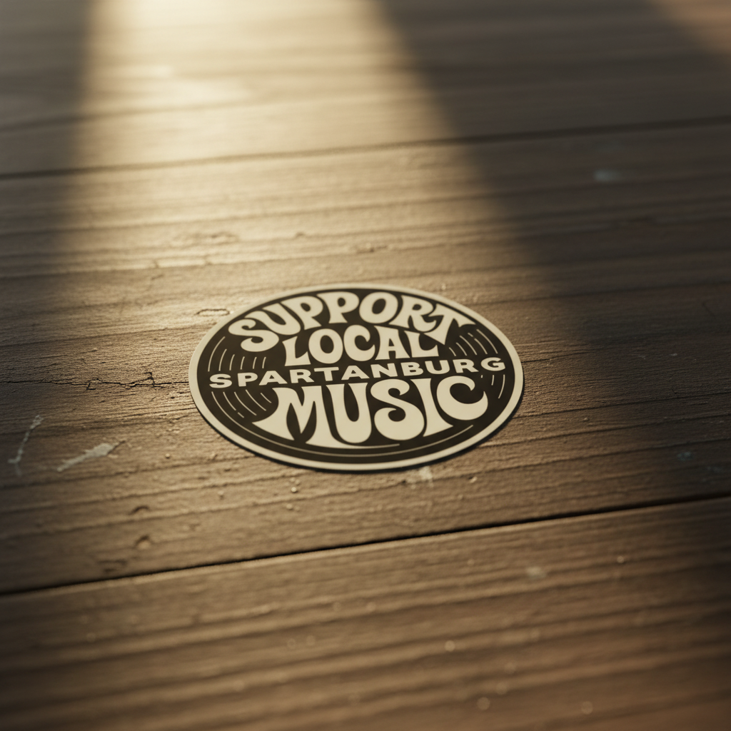 Support Local Music Sticker - Lifestyle