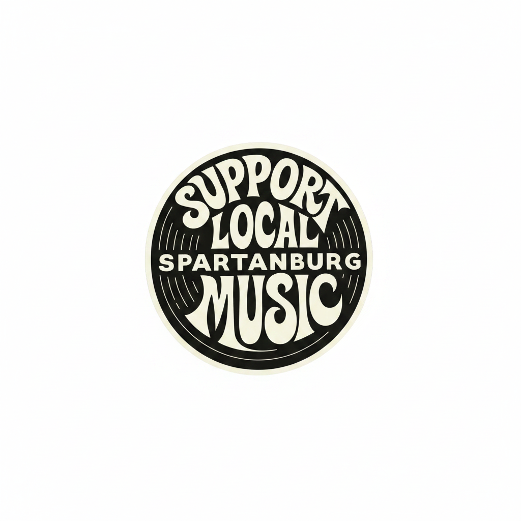 Support Local Music Sticker - Studio