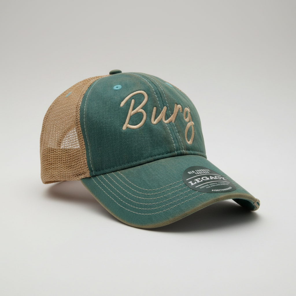 Youth Legacy Burg Worn Mesh Hat
